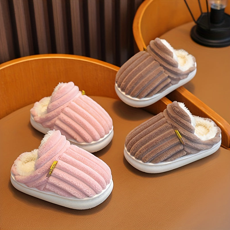 Miękkie Pluszowe Kapcie dla Dzieci - Dla Ciepła i Komfortu w Domu