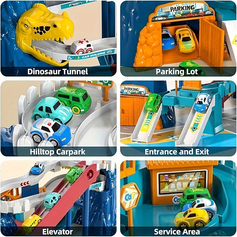 Zestaw do Gry DinoRace - Ekscytujący Tor Wyścigowy z Dinozaurami