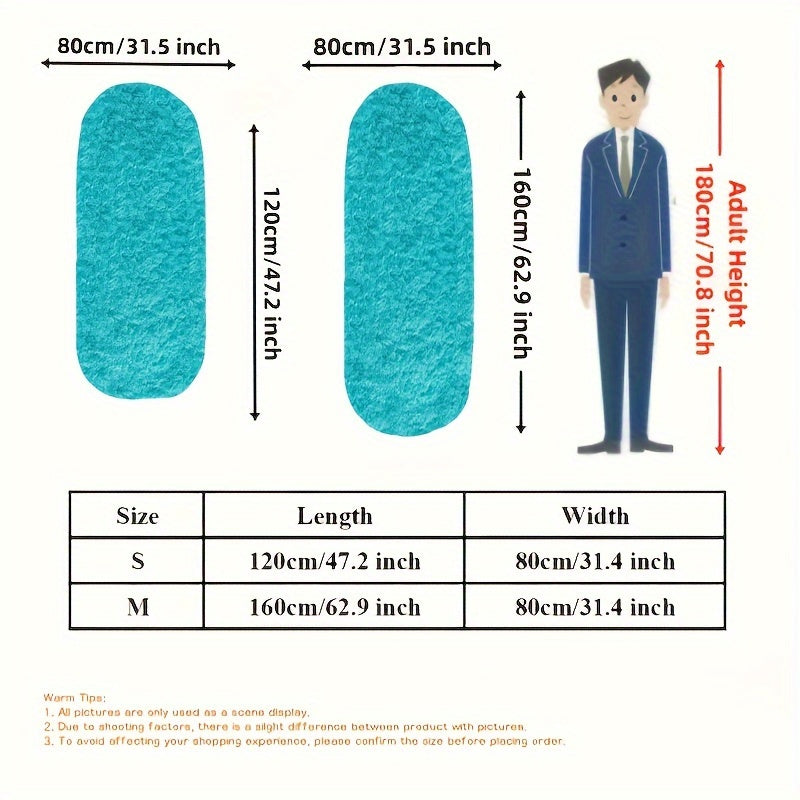 Downy Oval Rug – Soft and Stylish Rug for Bedroom and Living Room Decoration