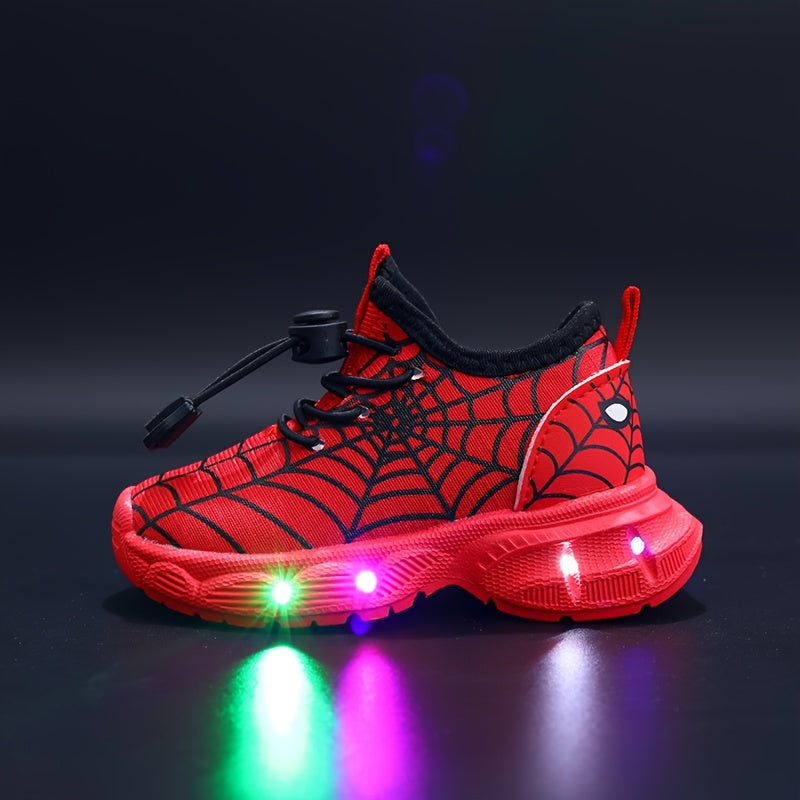 SpinnenWeb LED Sneakers - Lśniące Przygody dla Dzieci