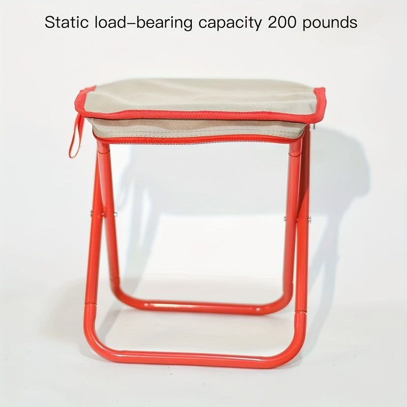 Składane Krzesło z Uchem - Łatwe do zabrania na przygody na świeżym powietrzu