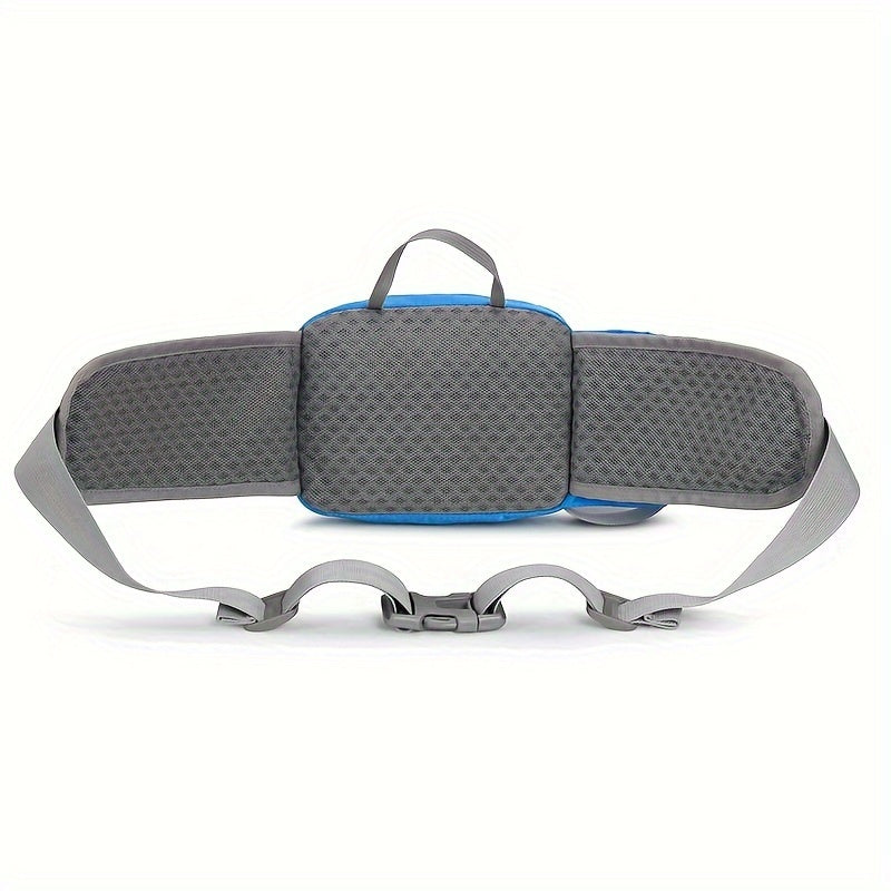 Wszechstronny Pas Biegowy z Uchwytami na Butelkę – Wytrzymały Nylon z Zipperami do Wędrówek i Maratonów