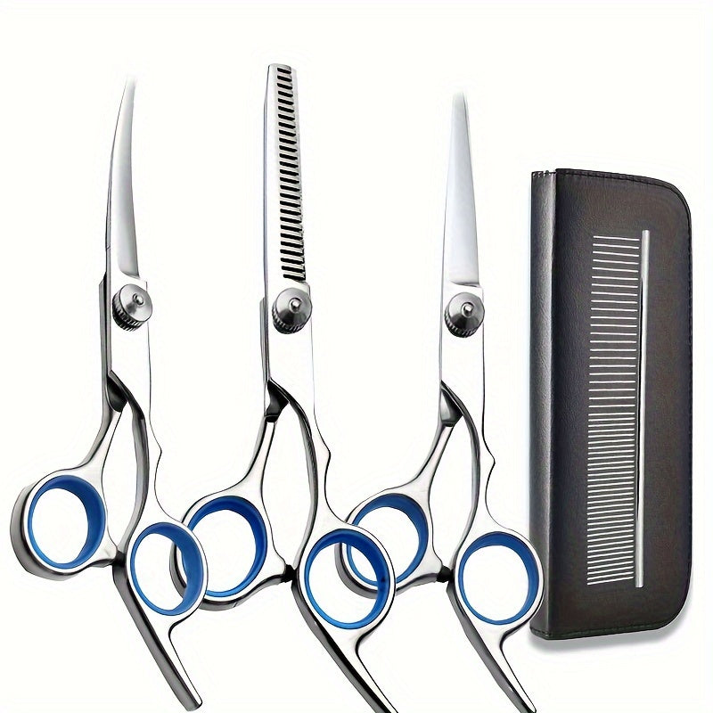 Professional Pet Care Set – Scissors and Comb for Perfect Grooming of Dogs and Cats