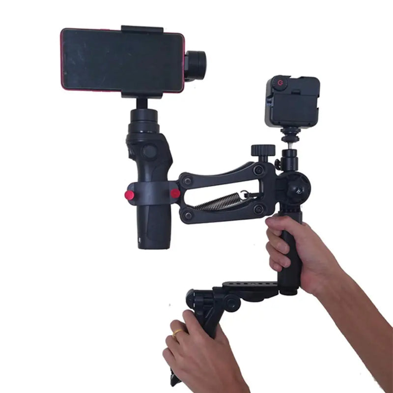 Stabilizator gimbal cu 4 axe pentru smartphone-uri – Înregistrări fluide și precise