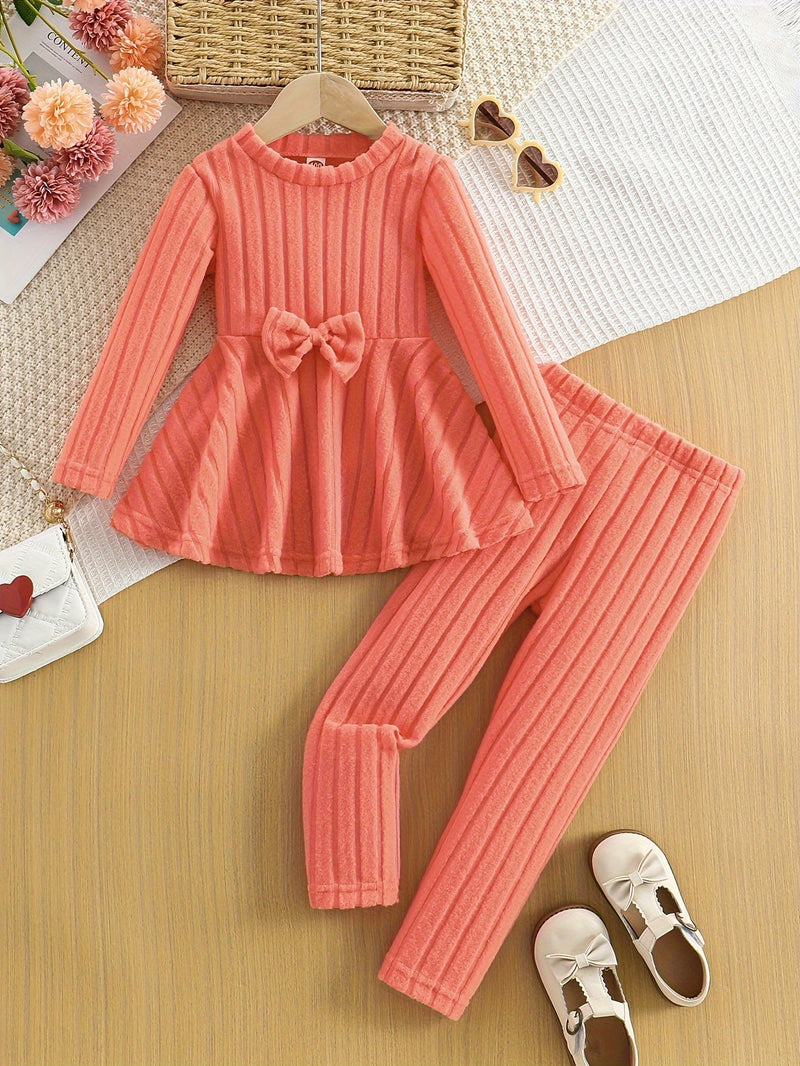 Zestaw Ubrań dla Dziewczynek Sophie - Wygodny i Stylowy na Jesień i Zimę