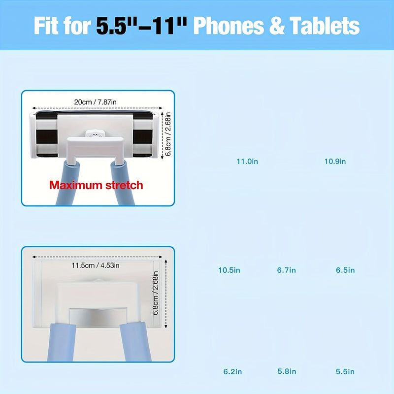 ReisLuxe Regulowany Podparcie Szyi z Uchwytami na Telefon - Dla Komfortu i Wygody