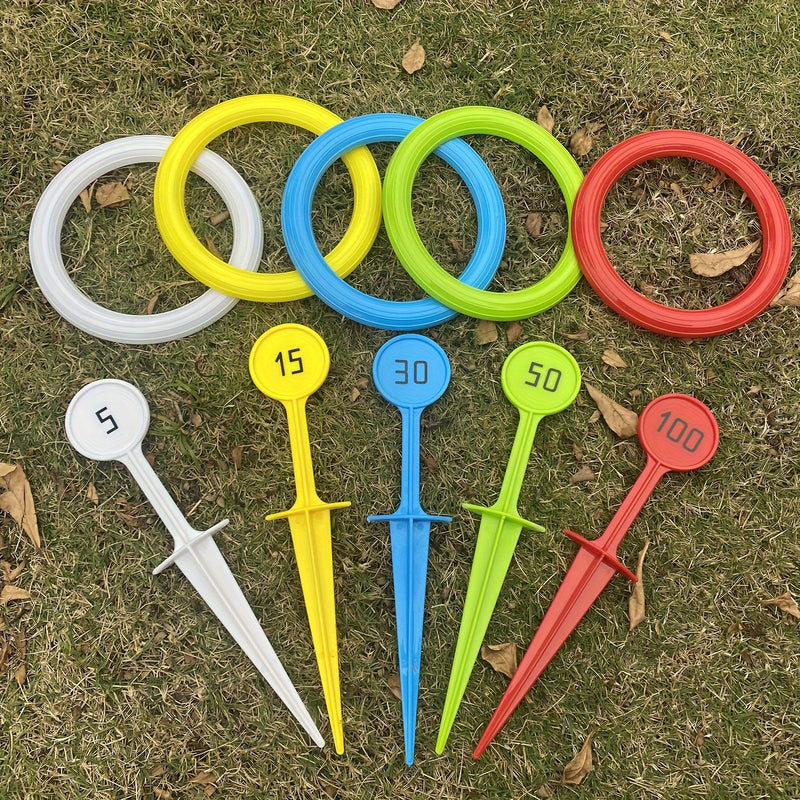 Colorful Ring Toss Set - For Joyful Outdoor Activities