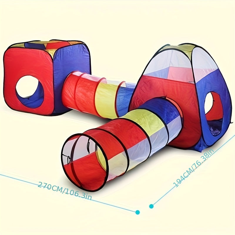 Zestaw Namiotu i Tunelu Pop-up - Dla Aktywnej Zabawy i Przygód