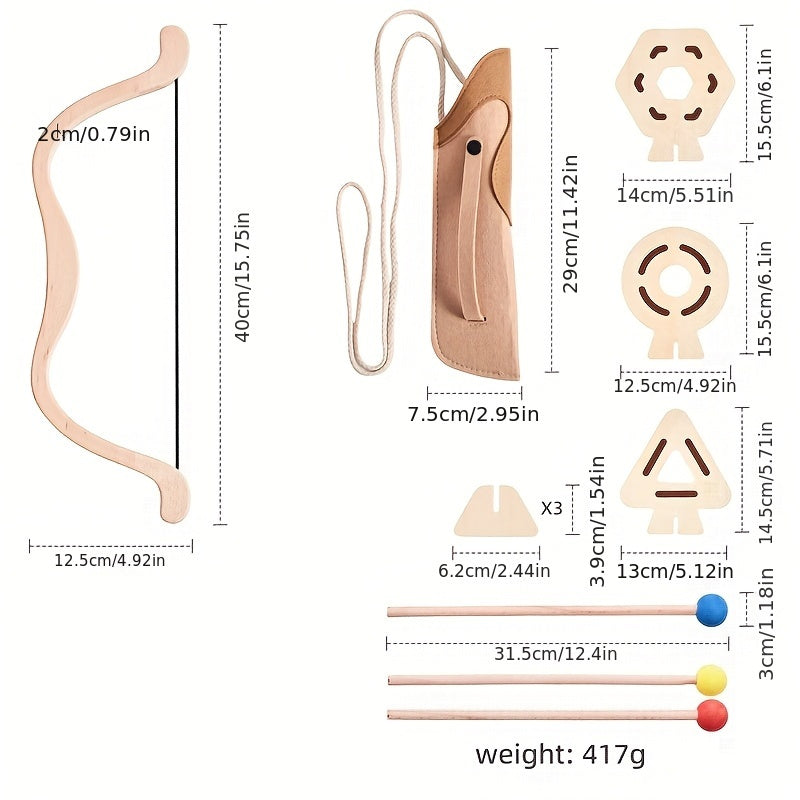 Zestaw Łuku i Strzał Junior Archer – Edukacyjna i Zabawna Zabawka