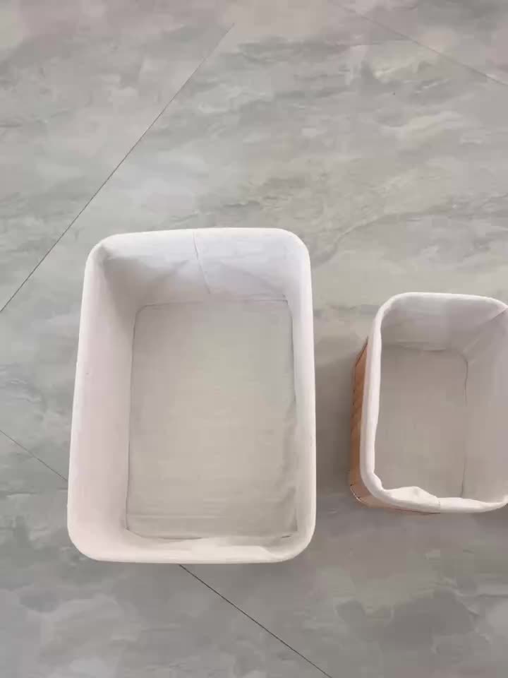 Zestaw Koszyków Bambusowych – Naturalne i Stylowe Organizowanie w Domu