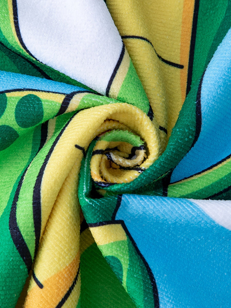 Ręcznik plażowy z dinozaurami dla dzieci – zabawny i funkcjonalny na lato i dni na plaży