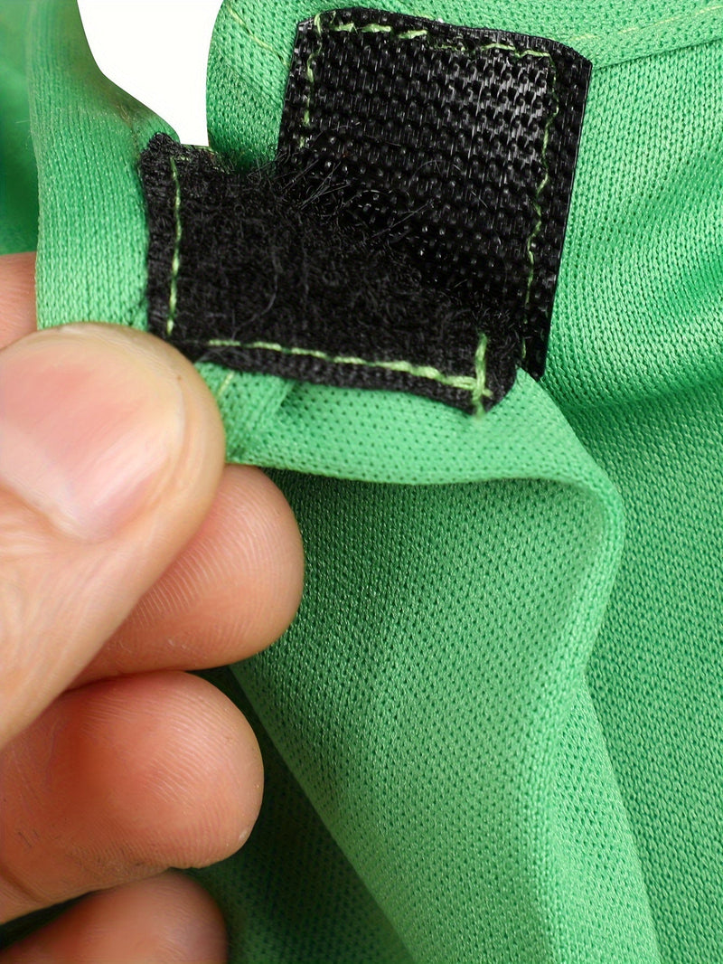 Kostium Superbohatera dla Dzieci – Zielony Kombinezon z Wzorem Mięśni i Maską