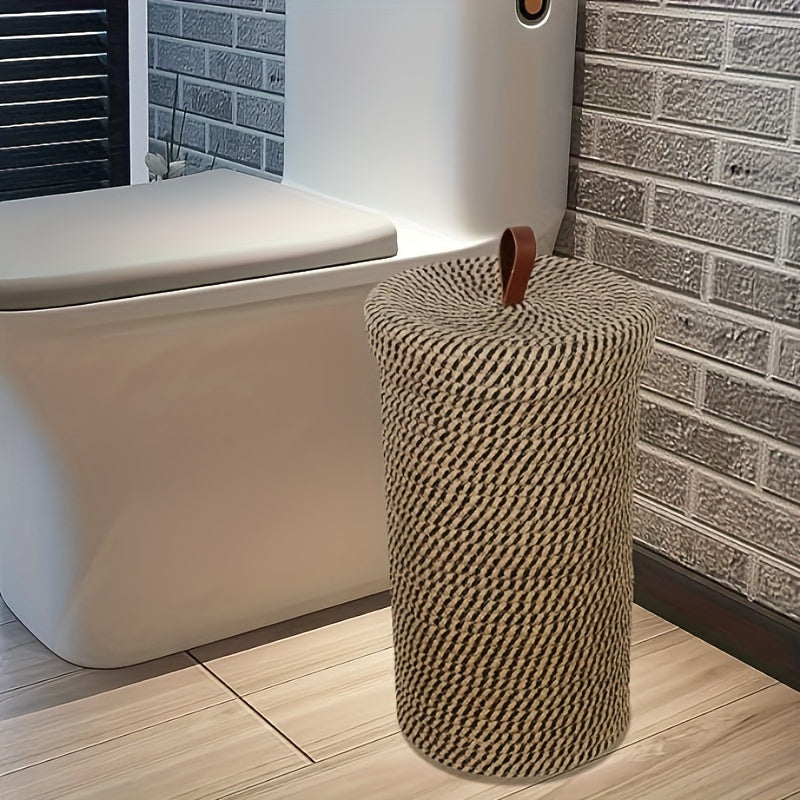 Boho Koszyk na Przechowywanie - Dla Stylowej Łazienki