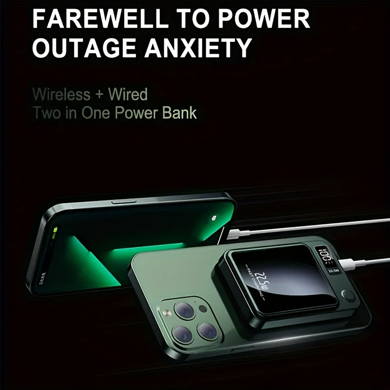 Powerbank magnetic 10000mAh – rapid și fiabil