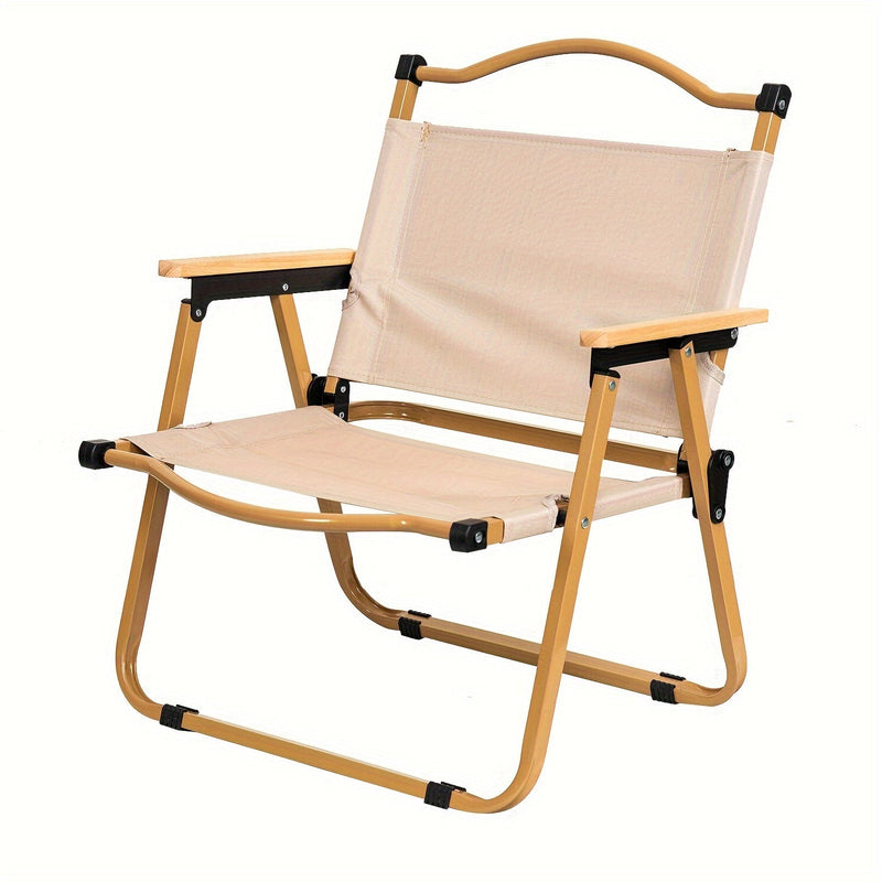 Składane Krzesło Kempingowe – Wytrzymała Aluminiowa Rama i Wygodne Siedzisko