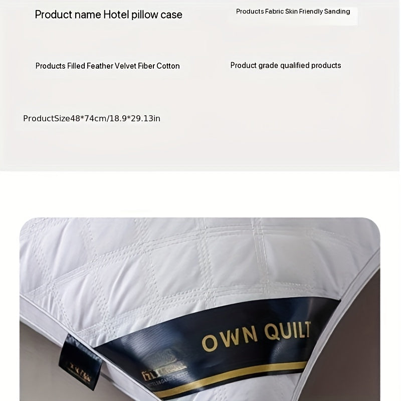 Set Confort Somn - 2 Perne Hipoalergenice 3D pentru Calitatea Somnului de Hotel