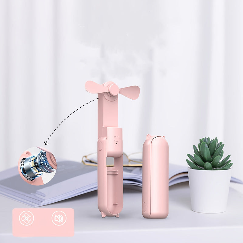 Ventilator portabil cu powerbank - silențios și eficient în călătorii