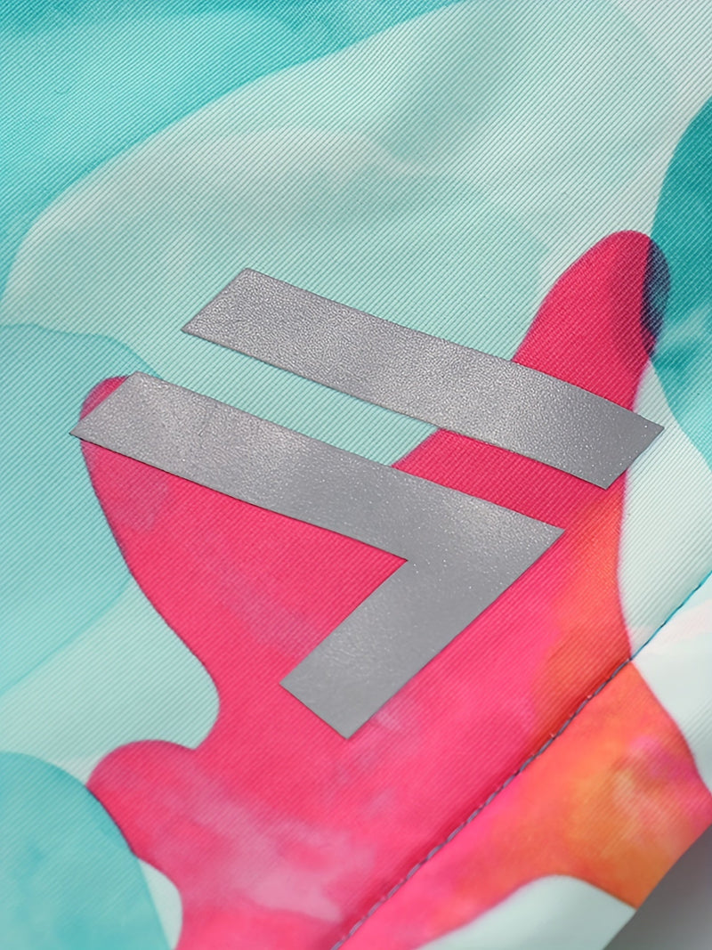 Dziecięca Kurtka Narciarska w Kamuflażu – Kolorowa Wodoodporna Kurtka na Zimowe Przygody