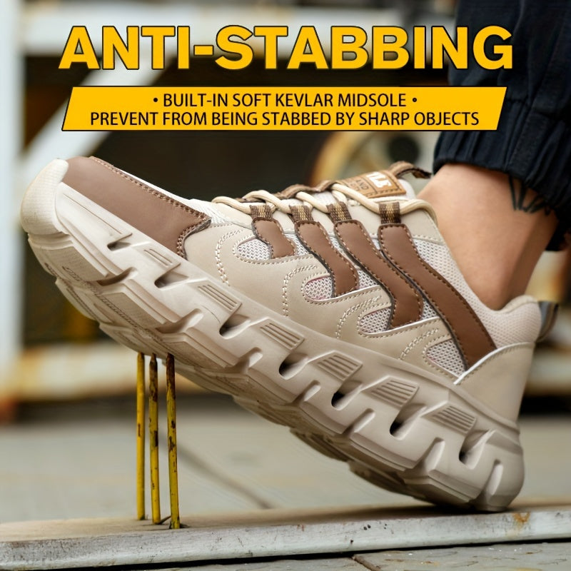 Titan Pro Bezpieczne Sneakersy – Lekkie, Oddychające i Trwałe do Pracy i Czasu Wolnego