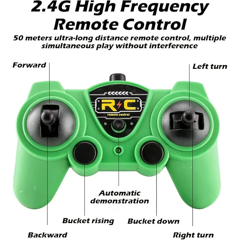 EcoTruck RC Śmieciarka - Realistyczna Zabawka z Efektami Światła i Dźwięku