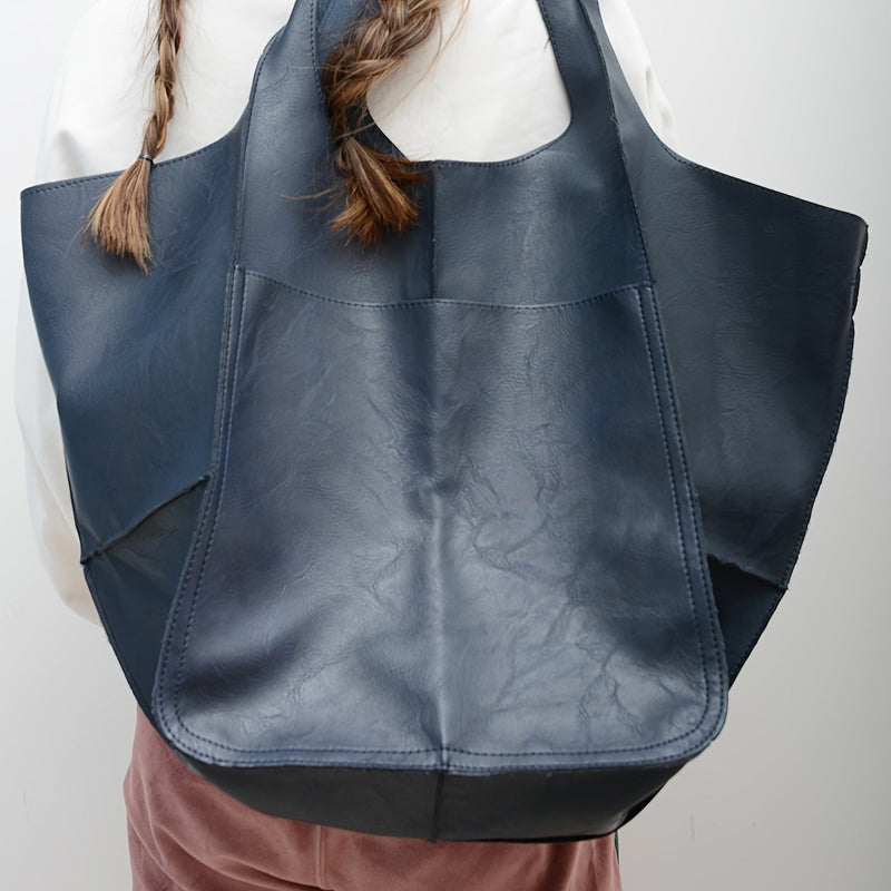 RetroWave Duża Torba Plażowa – Stylowa i Funkcjonalna