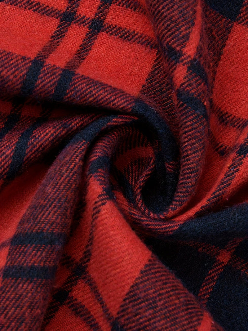 Sukienka Annelies w Kratę - Dla Stylu i Komfortu