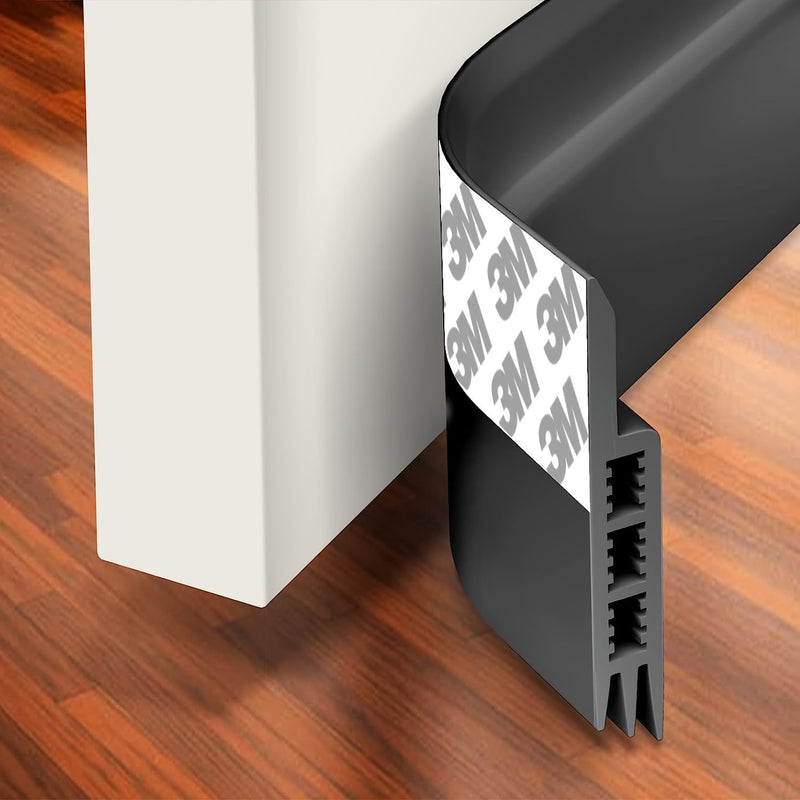 Uszczelka do drzwi - Silikonowa uszczelka z mocnym klejem i izolacją akustyczną