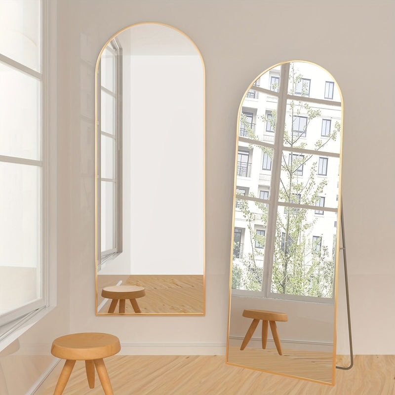 Wygięte Lustro Pełnowymiarowe – Stylowe i Funkcjonalne