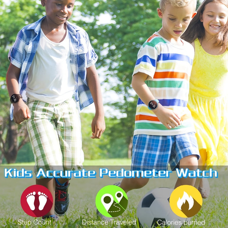 Cyfrowy stoper LED z wibracjami – Tracker aktywności dla dzieci