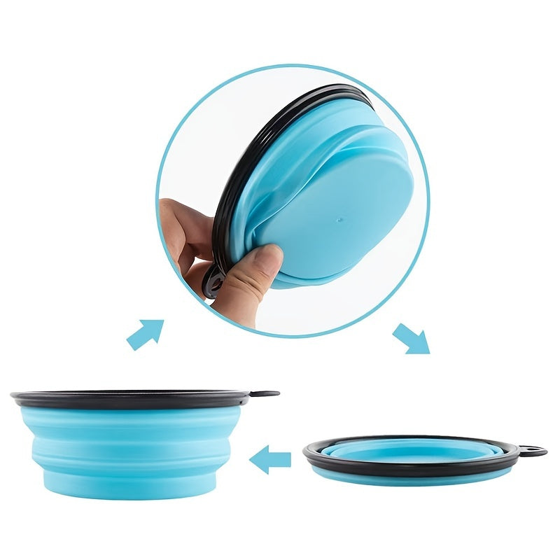 Foldable Food Bowl for Dogs and Cats – Durable and Compact