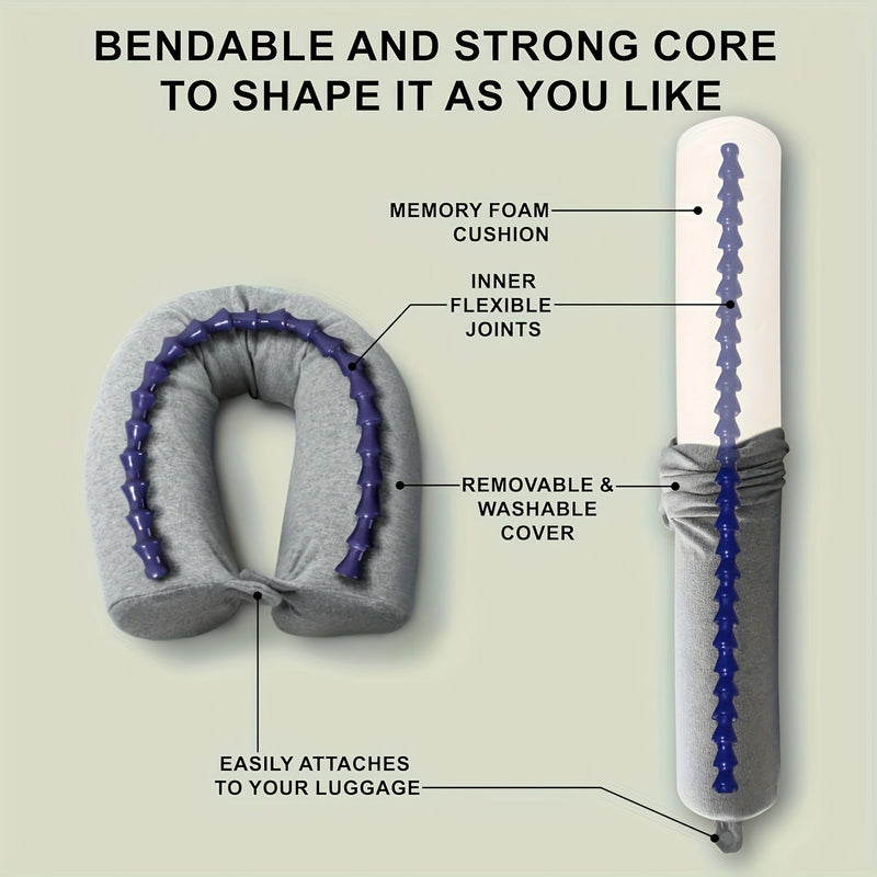 TravelEase Regulowane Poduszki Podróżne – Wsparcie i Komfort