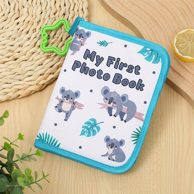 Album na zdjęcia z motywem żyrafy – Trwała książka wspomnień na pierwsze zdjęcia dziecka