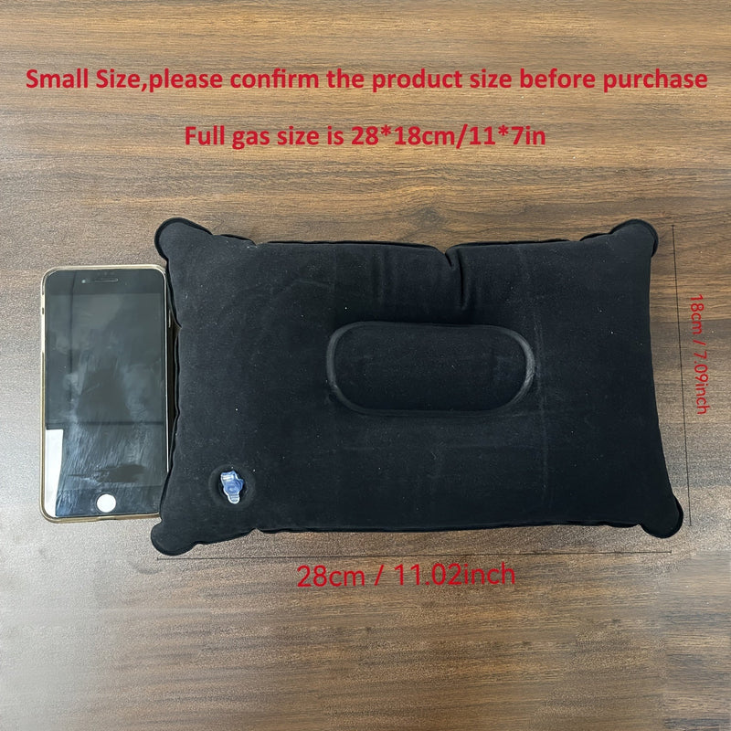 Nadmuchiwane Poduszki na Kemping i Podróże - Zestaw 2 Miękkich, Przenośnych Poduszek