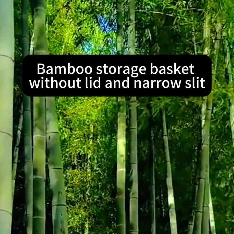 Kosz do przechowywania z bambusa - Trwały i praktyczny do każdego pomieszczenia