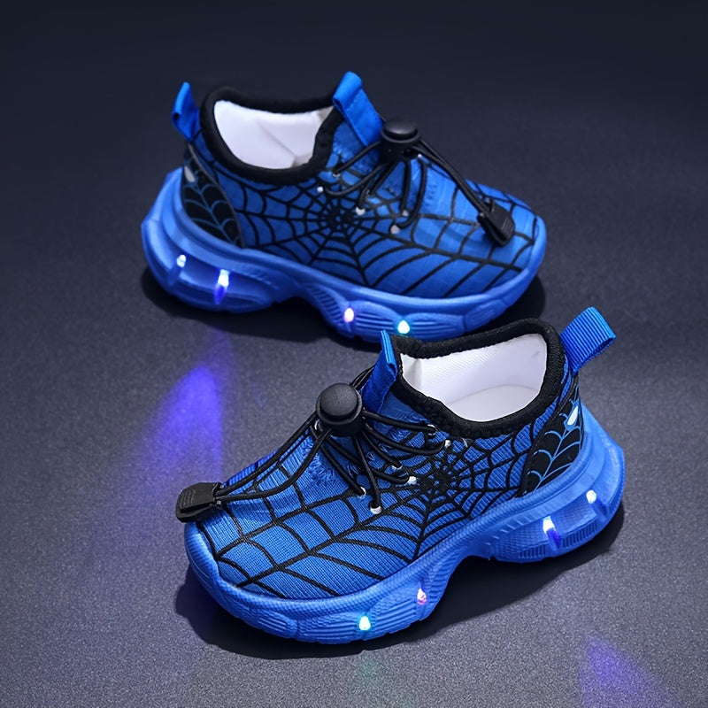 SpinnenWeb LED Sneakers - Lśniące Przygody dla Dzieci