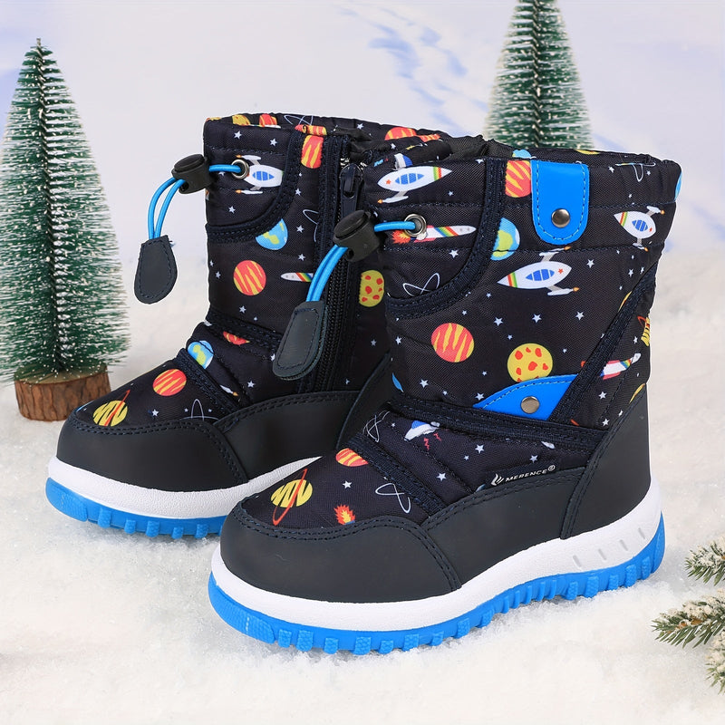 Wesołe Zimowe Buty dla Dzieci - Ciepło i Radość w Śniegu