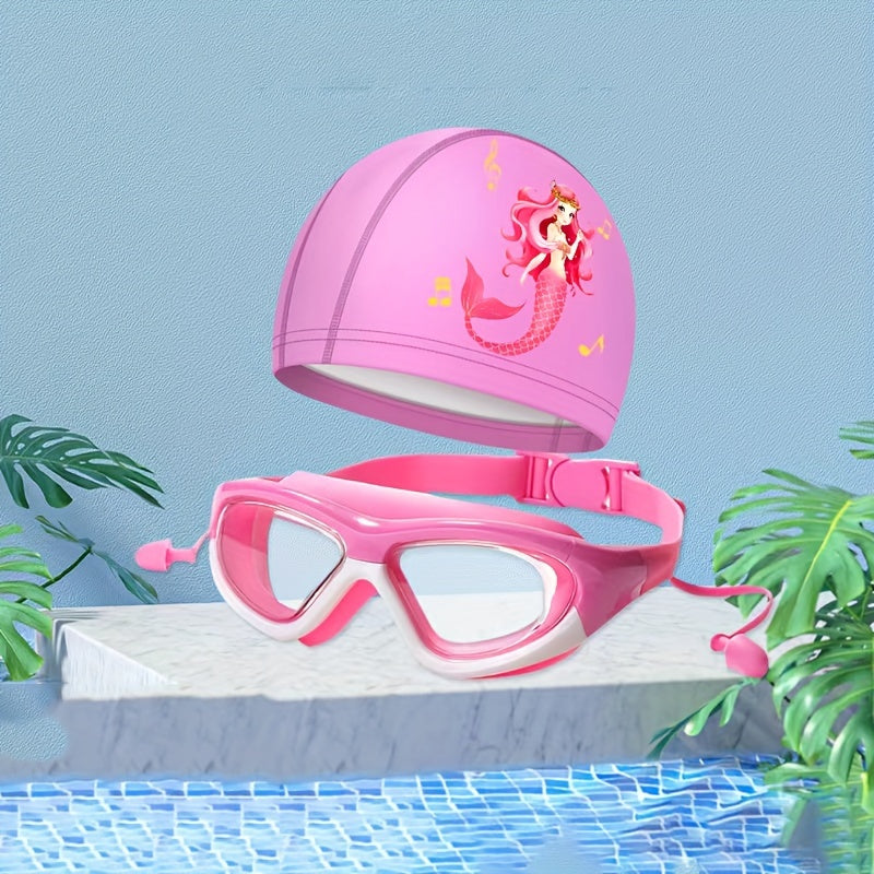 Zestaw Okularki i Czepek do Pływania dla Dzieci – Komfortowa i Radosna Ochrona w Wodzie