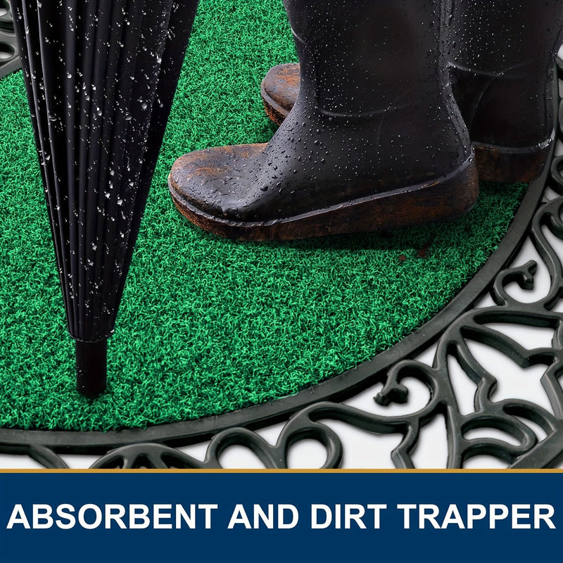 Multifunctional PVC Mat – Non-slip and Absorbent for Large Doors