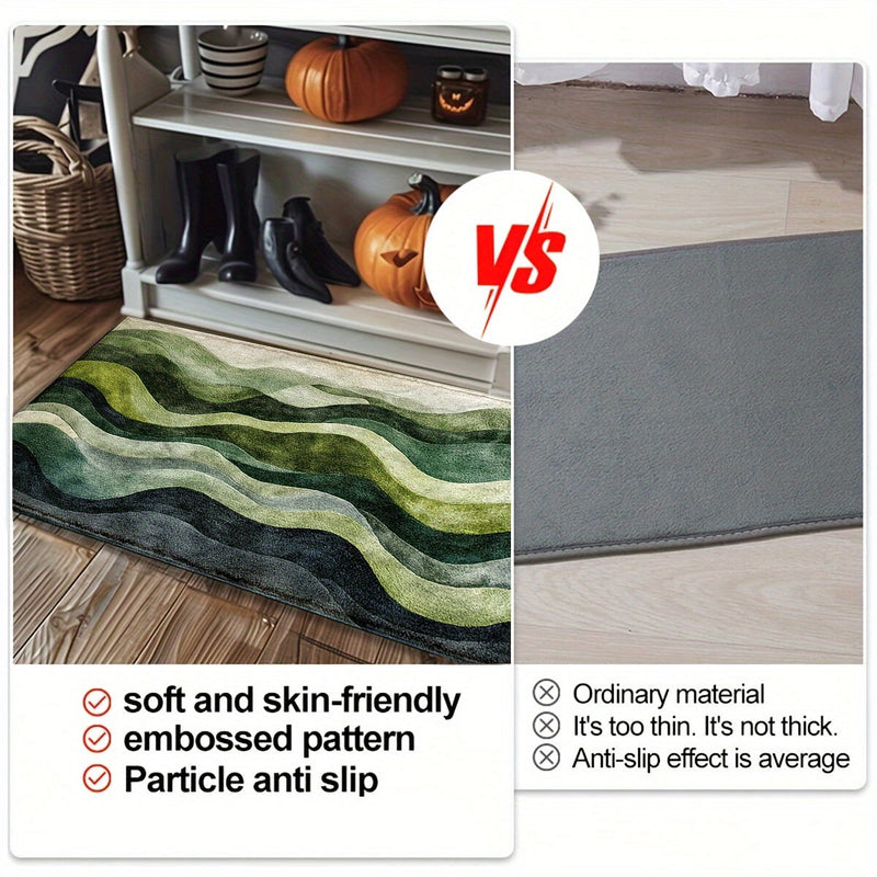 Geometriczna Mata Łazienkowa – Idealna do Łazienki lub Przedpokoju