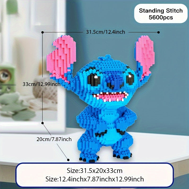 Puzzle 3D Stitch – Kolorowy i Szczegółowy Model dla Kreatywnych Budowniczych
