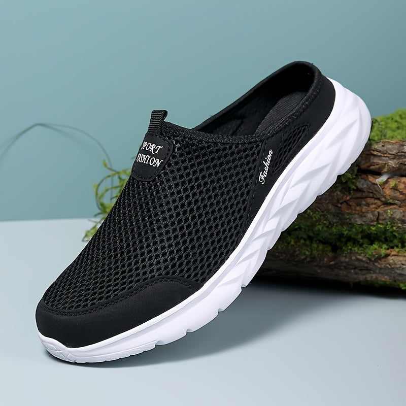 Men's Breathable Slip-On Shoes – Lightweight Mesh Comfort