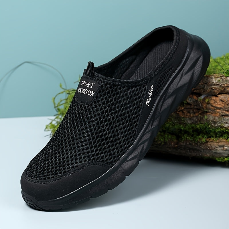 Men's Breathable Slip-On Shoes – Lightweight Mesh Comfort