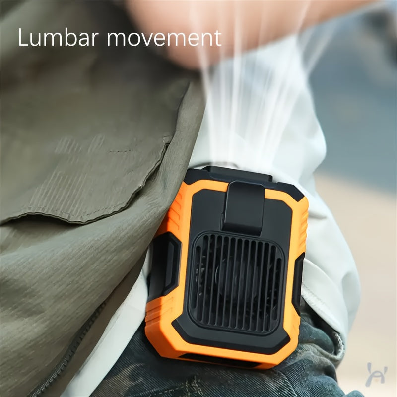 Ventilator USB Reîncărcabil pentru Șolduri – Portabil cu Trei Setări de Viteză