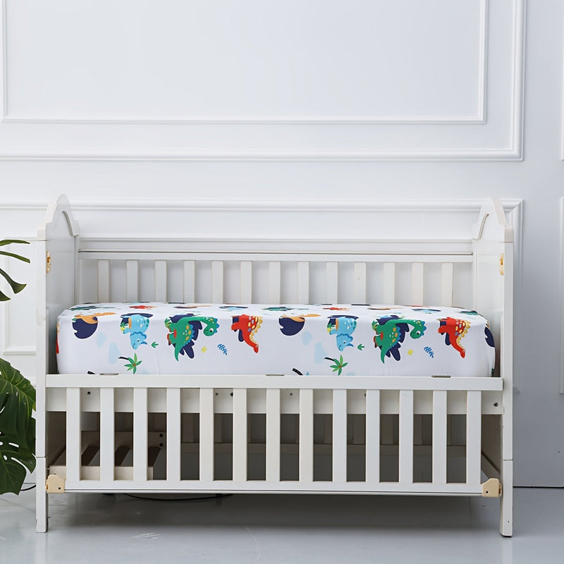 Soft Crib Bedding with Animal Pattern – 4-Piece Set for Comfort and Style in the Children's Room