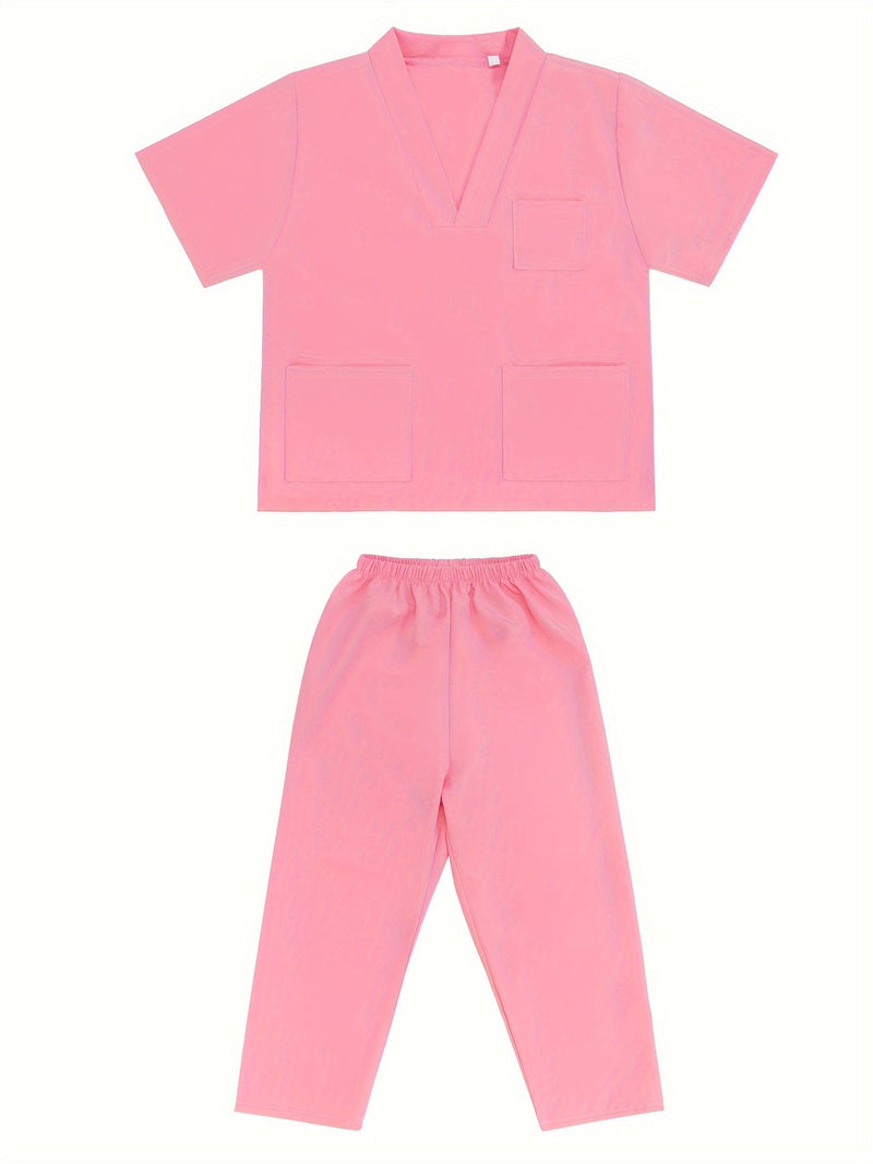 Zestaw Kostiumu Dziecięcego Lekarza – 9-elementowy Zestaw z Stetoskopem i Torbą Pierwszej Pomocy