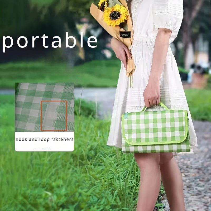 Wodoodporna i Składana Koc Piknikowy – Idealny na Kemping, Plażę i Przygody na Świeżym Powietrzu