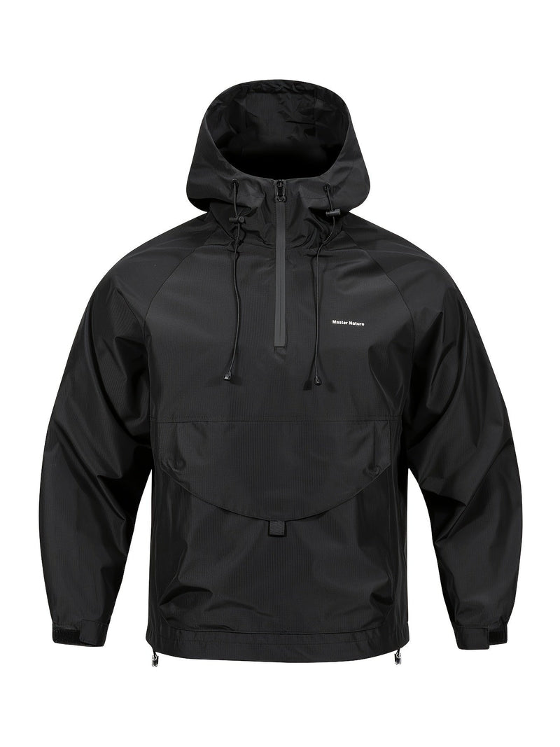 Wiatroszczelna Kurtka Rowerowa z Kapturem – Sportowa Kurtka do Aktywności na Świeżym Powietrzu