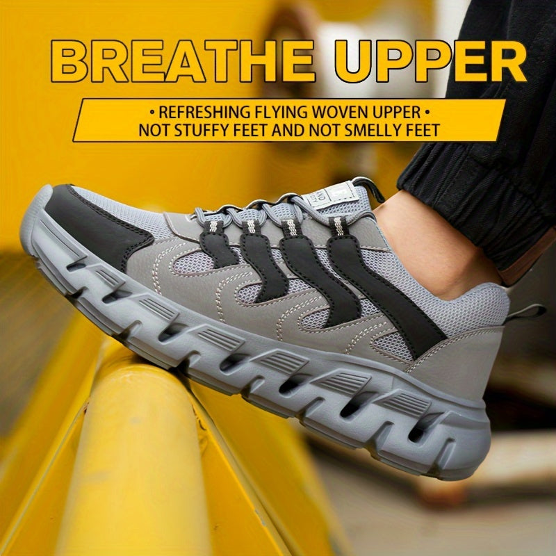 Titan Pro Bezpieczne Sneakersy – Lekkie, Oddychające i Trwałe do Pracy i Czasu Wolnego