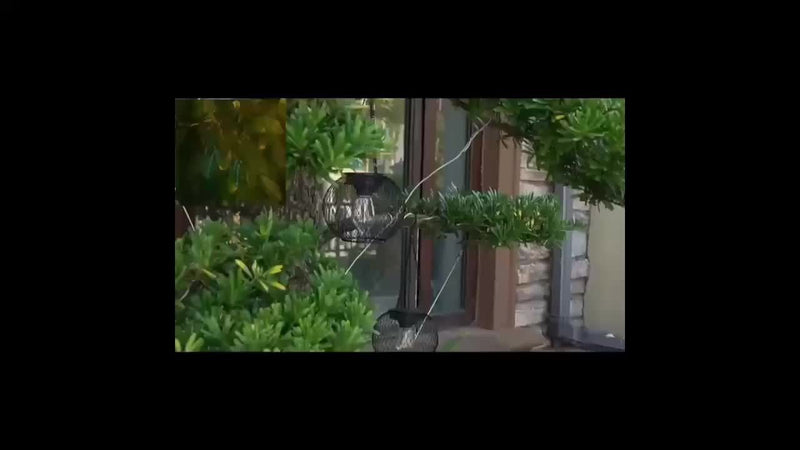 Wooden Solar Lamp for Garden – Ideal for Evening Lighting in the Garden