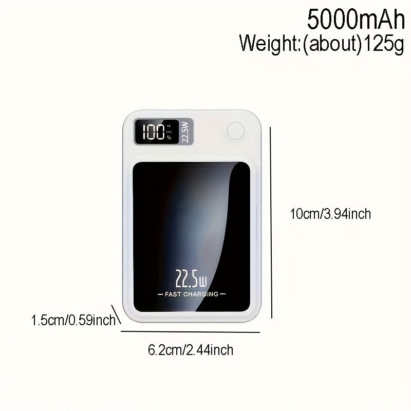 Powerbank magnetic 10000mAh – rapid și fiabil